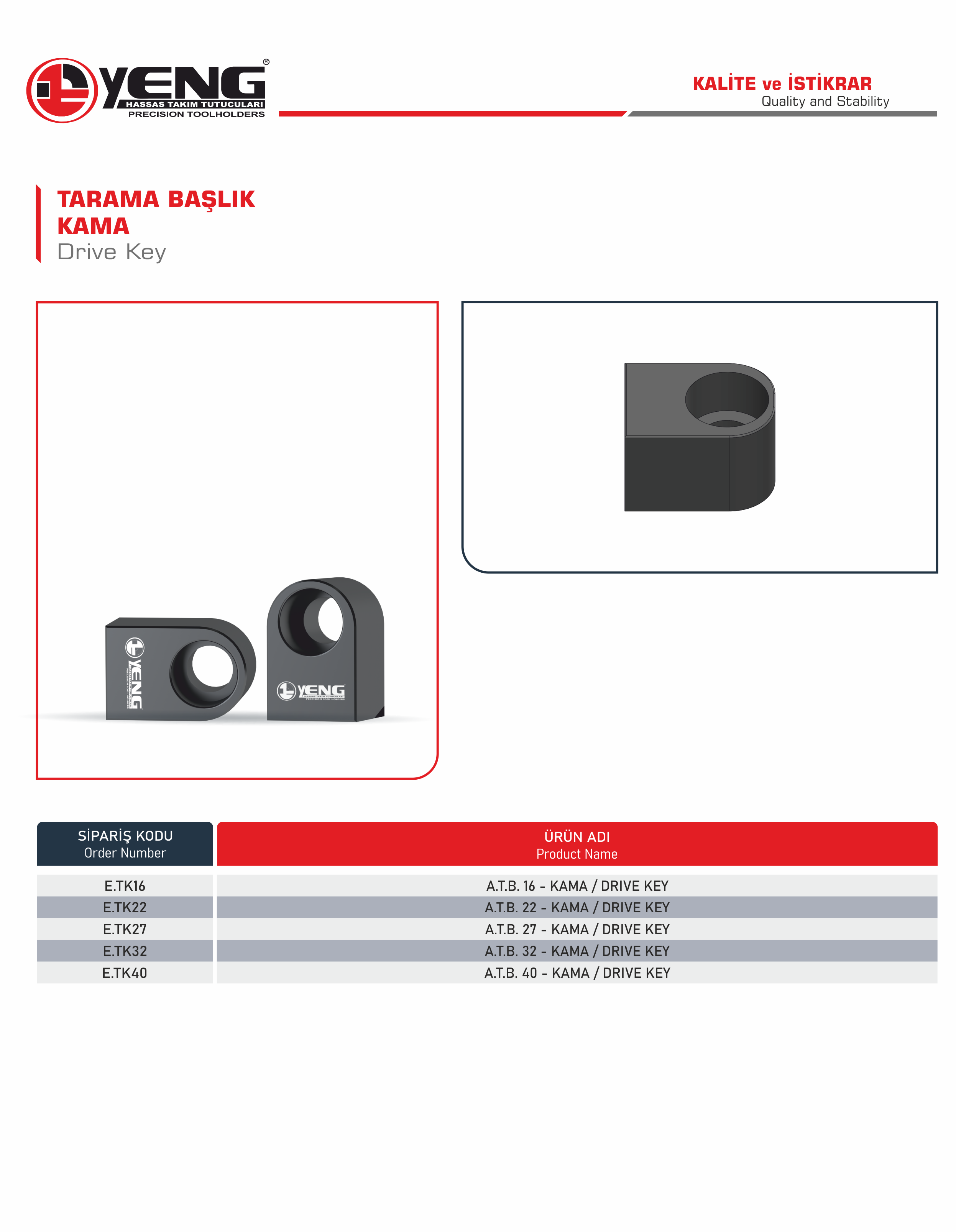 Tarama Başlık Kamaları