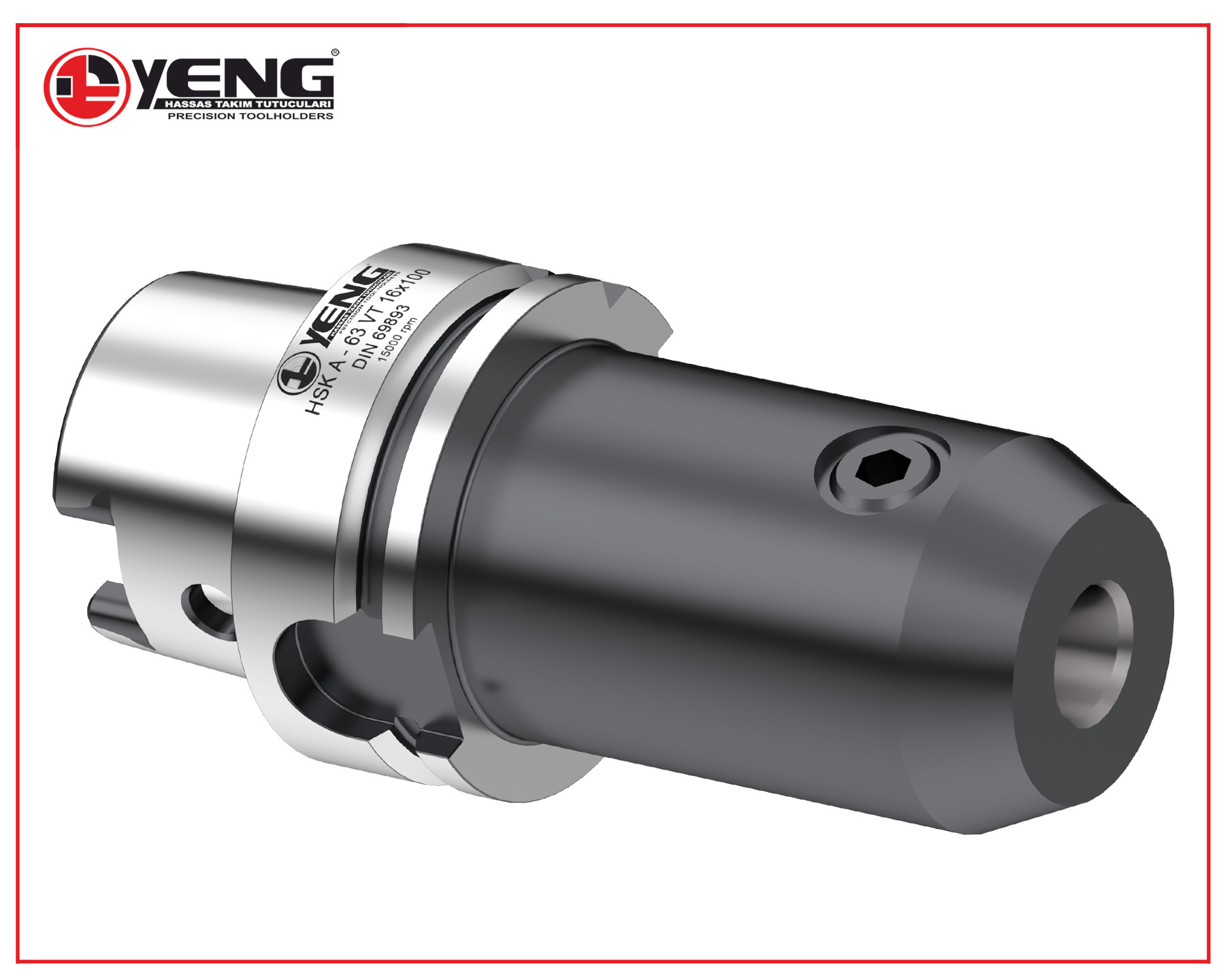 HSK A - 63 Veldon Tutucular / DIN 6359 A=100